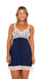 Camisola Amamentação Magda Azul - comprar online