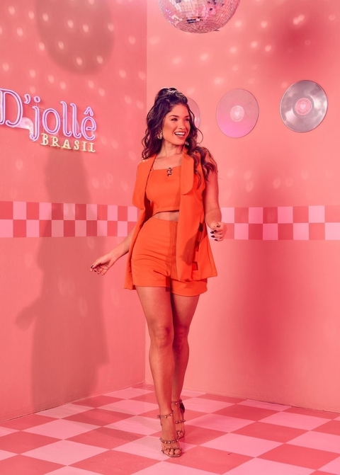 Tri conjunto Felicia LARANJA - comprar online