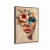 Quadro Decorativo Feminina e Flores, Arte Abstrata na internet