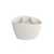 Cubiertero 4 Divisiones Blanco 19.5 x 11 x 14.5 cm - C4884B