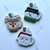 Kit 3 Cortadores Biscoitos Plástico Canecas Natalinas - comprar online