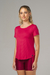 Camiseta Sport Line - Rosa Profundo - Mulher Elástica Sport