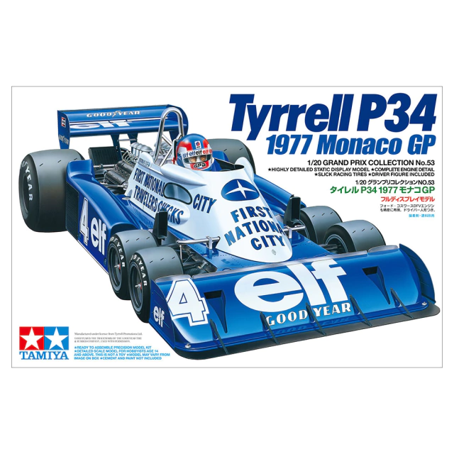 1/20 Tyrrell P34 1977 Monaco GP - Tamiya