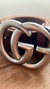 Gucci GG Marmont Brown Leather Belt - loja online