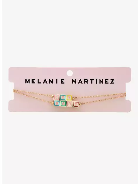 PRÉ ENCOMENDA - Conjunto de colares Melanie Martinez Cry Baby Blocks