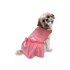 PRÉ ENCOMENDA - Vestido Pet - Glinda Rosa Wicked na internet