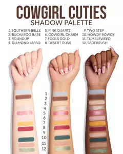 PRÉ ENCOMENDA - Paleta de sombras "Cowgirl Cuties" das Meninas Superpoderosas x Beauty Creations na internet