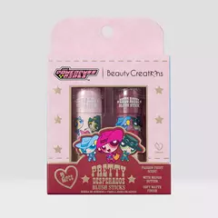 PRÉ ENCOMENDA - Conjunto de blush em bastão "Linda Desperados" das Meninas Superpoderosas x Beauty Creations - comprar online