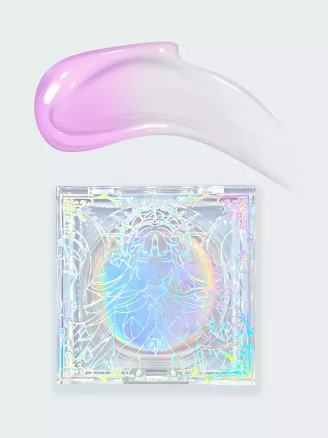 PRÉ ENCOMENDA - Blush que muda de cor de anime - Quartzo transparente - NEKOYANIN