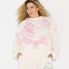 PRÉ ENCOMENDA - Moletom Pullover Feminino Wicked