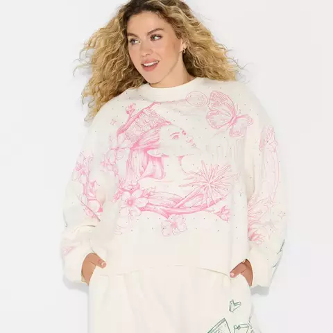 PRÉ ENCOMENDA - Moletom Pullover Feminino Wicked