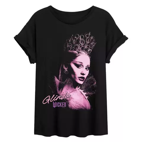 PRÉ ENCOMENDA - T-Shirt Glinda Oversized Graphic - WICKED