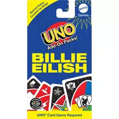 PRÉ ENCOMENDA - UNO Add-On Pack Billie Eilish Card Game