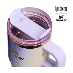 PRÉ ENCOMENDA - Stanley Aço Inoxidável H2.0 Glinda X Wicked - 850ml - Original na internet