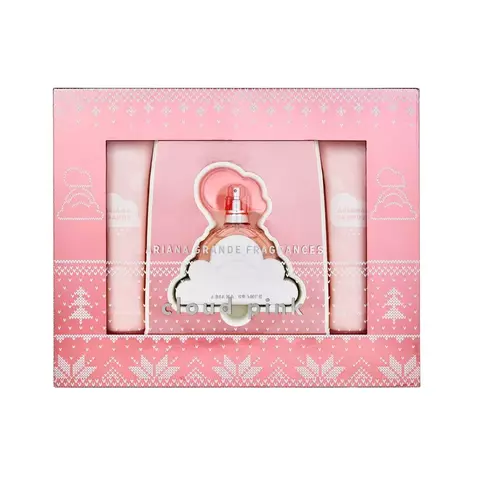 PRÉ ENCOMENDA - Ariana Grande Cloud Pink Gift Set Holiday 25