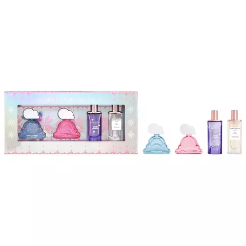 PRÉ ENCOMENDA - Conjunto Deluxe Miniaturas Perfumes Ariana Grande - 7,5ml cada