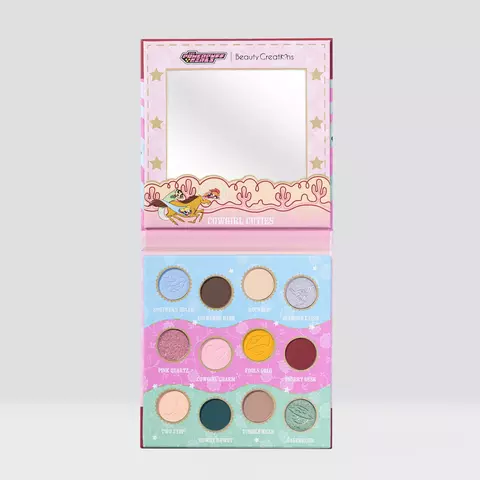 PRÉ ENCOMENDA - Paleta de sombras "Cowgirl Cuties" das Meninas Superpoderosas x Beauty Creations