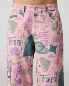 PRÉ ENCOMENDA - Calça Jeans Wicked: For Good, Elphaba e Glinda - By Sammi Ryan - comprar online