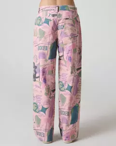 Imagem do PRÉ ENCOMENDA - Calça Jeans Wicked: For Good, Elphaba e Glinda - By Sammi Ryan