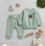 Conjunto rustico bebe estampado - Pica Pica