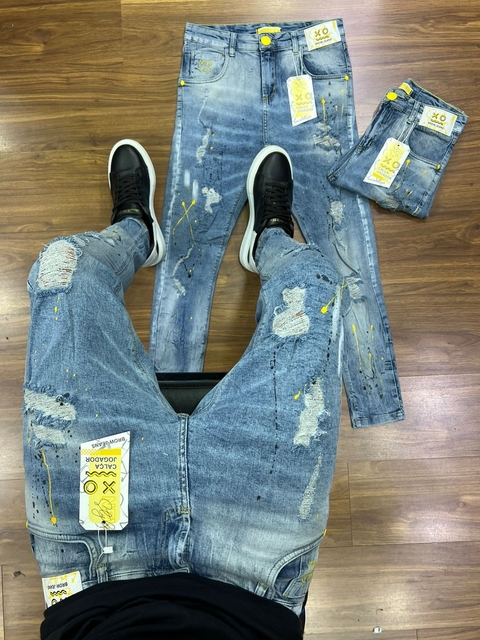 Calça Jogador Jeans