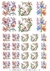 DECALQUE HIDRO TRANSFER - FLORES - COD1348