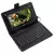 Capa Case Com Teclado Para Tablet 7 Polegadas Conexão Usb Preto