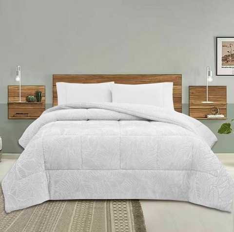 Edredón Blanco Tritel Triple Piel Jacquard c/ Corderito - comprar online