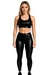 Legging ESSENCE Shine black animal print - loja online