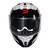 Capacete Race Tech Signal Gear Escamoteável Preto Branco - comprar online