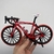 Miniatura Bicicleta Metal 1:8 Modelo Riding Vermelha Coleção - comprar online