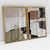 Quadro Abstrato Moderno Knife Drawing Kit com 2 Quadros - loja online