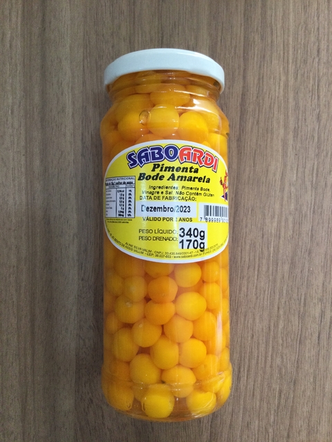 PIMENTA BODE VERMELHA E AMARELA 340G