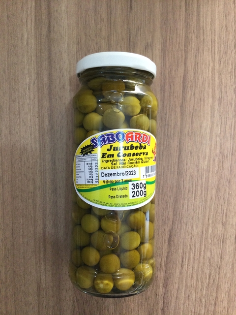 JURUBEBA EM CONSERVA 360G