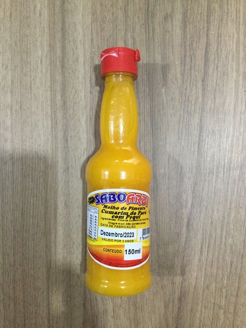 MOLHO DE PIMENTAS 150G SABORARDI