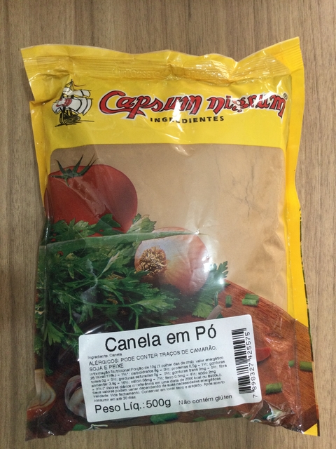 CANELA EM PÓ PCT 500G CAPSUM
