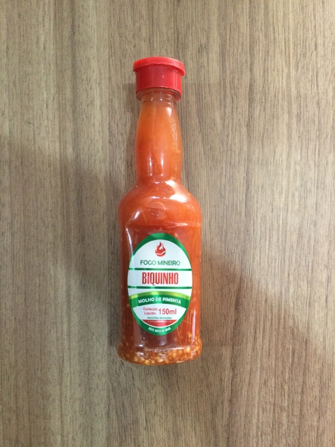 MOLHO DE PIMENTA BIQUINHO 150ML FOGO MINEIRO