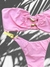Bikini TQC com Calcinha Regulável Duo Rosa Confete & Manteiga - US. BIKINI BRASIL