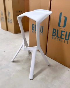 Banco tipo Miura – Blanco - Bleu Muebles