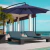 Ombrelone Articulado Guarda Sol De Praia Jardim Lateral 3 Metros Azul Base 60l RM Decor - comprar online