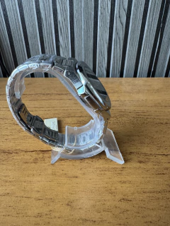 Relógio Patek Tampa de Vidro transparente Azul Marinho - Relógios Imperiais