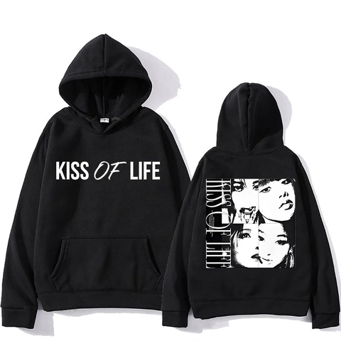 Kiss Of Life - Buzo Canguro Unisex - Midas Touch Kpop Y2k
