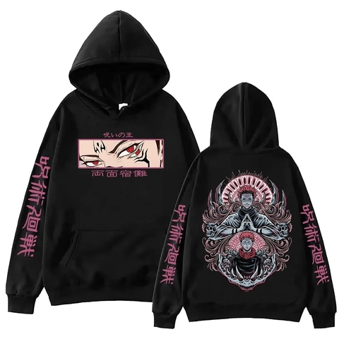 Jujutsu Kaisen - Buzo Canguro Unisex - Sukuna Ryomen Anime