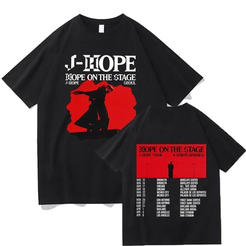 J Hope - Remera Algodon Unisex - Hope On Stage Kpop
