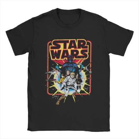 Star Wars - Remera algodon unisex - Vintage comic