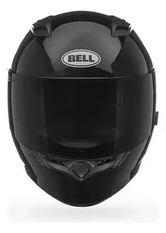 CASCO BELL QUALIFIER SOLID BLACK NEGRO BRILLANTE - comprar online