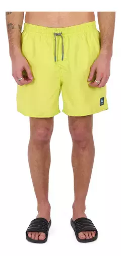 SHORT DE BAÑO BURTON VOLEY PLAIN KEY LIME - comprar online