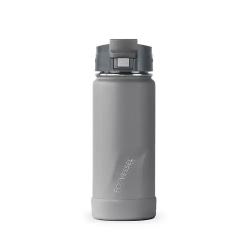 ECOVESSEL PERK TERMO ACERO INOXIDABLE TRIMAX GREY