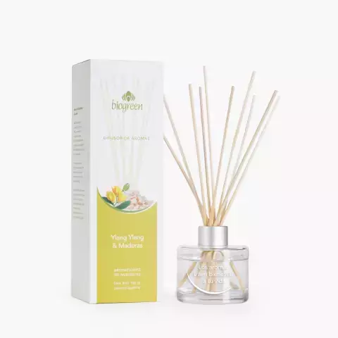 Set Difusor de Aromas Ylang Ylang y Maderas 100 ml