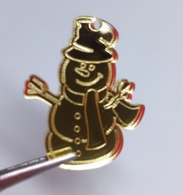 10 PINGENTES/TAG NATAL BONECO DE NEVE